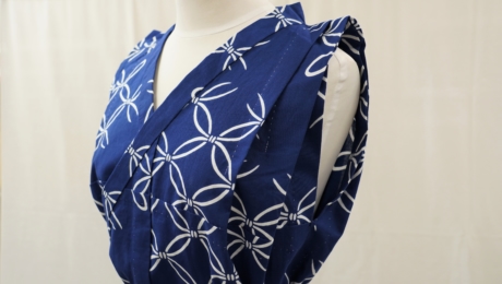 [Chikusen] dévoile des styles de yukata novateurs : le « chemisier yukata » et la « jupe plissée à point avant »