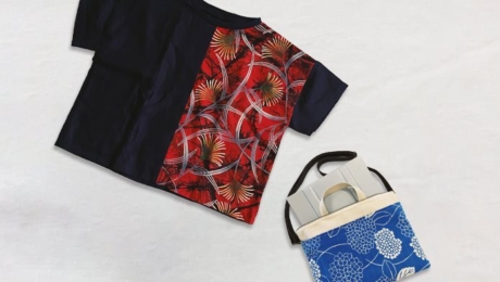 Des ateliers éthiques utilisant des tissus de yukata