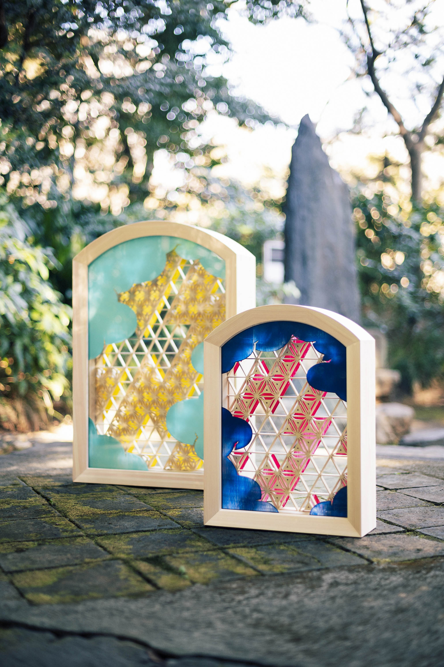 Une collaboration avec un artiste pour étendre les possibilités de l’art du kumiko
