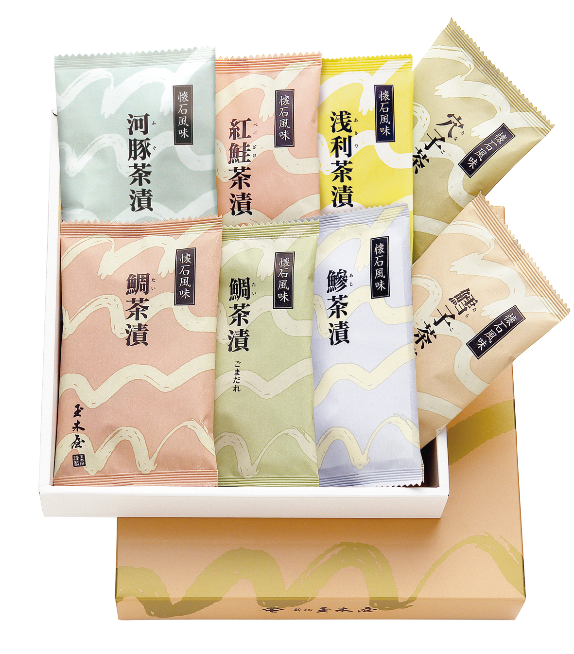 [Shinbashi Tamakiya] Des repas kaiseki à la maison avec un assortiment d’ochazuke haut de gamme