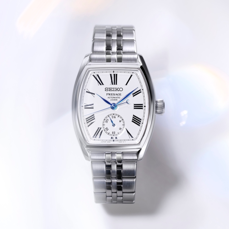[Seiko] Une montre habillée de forme tonneau rejoint la série Seiko Presage à cadran en email